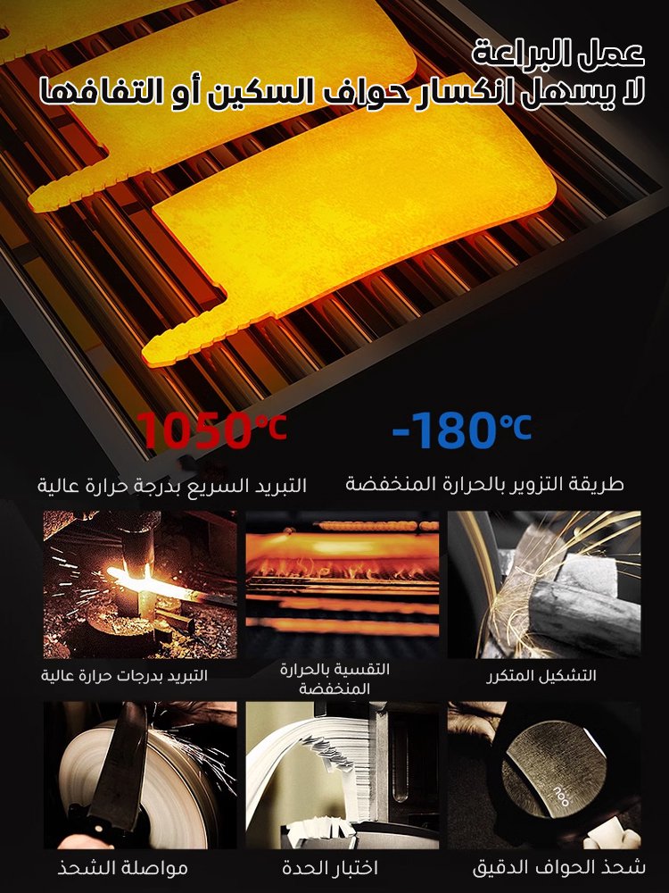 مجموعة سكاكين تقطيع راقية مضادة للبكتيريا من فولاذ مقاوم للصدأ ( تصميم مستوحى من قرش )