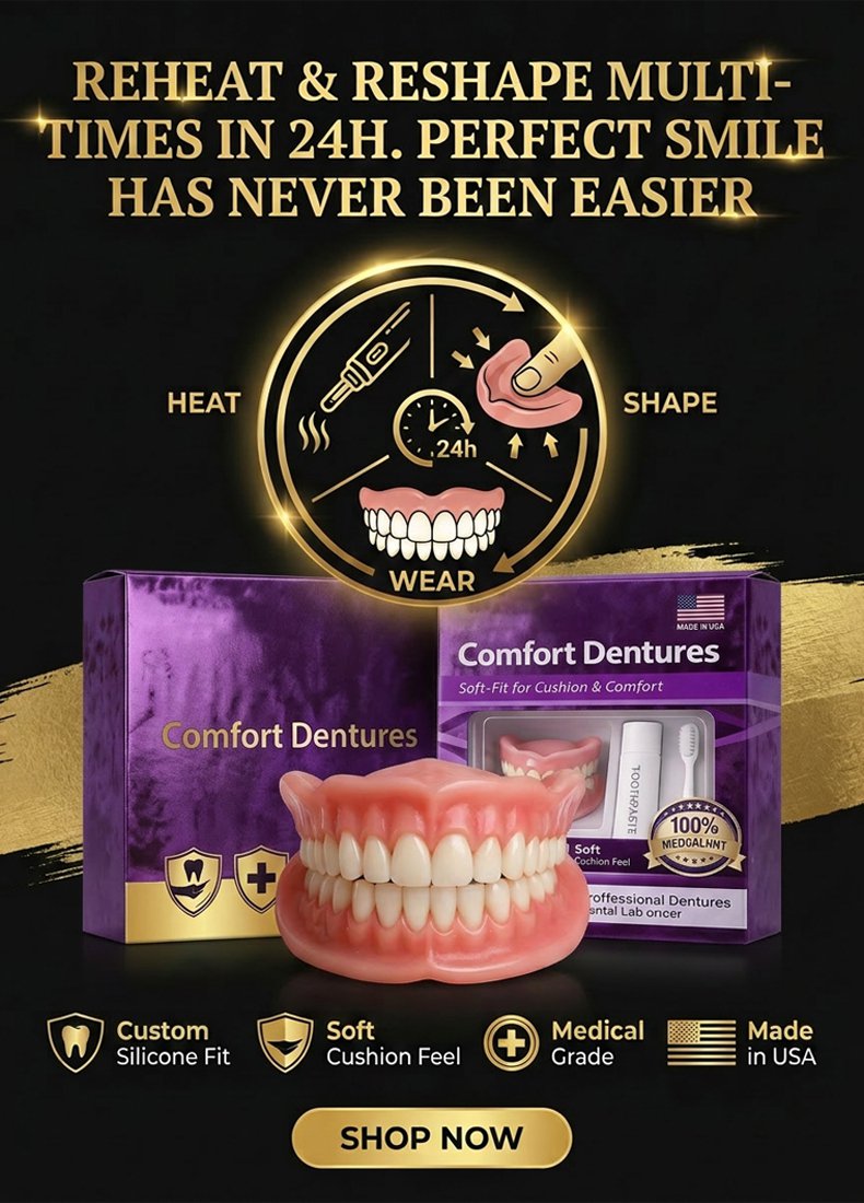 【Save $5,000 NOT Going to Dentists】Smart Silicone Teeth | Patented University Tech