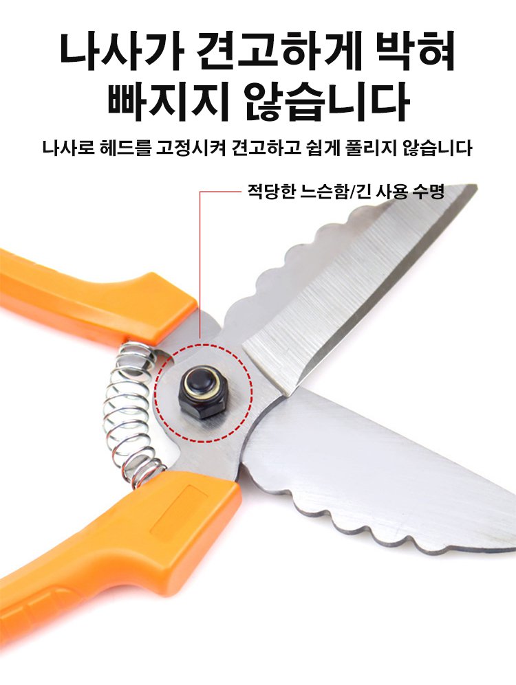 간편하게 재료를 다지는 주방 가위