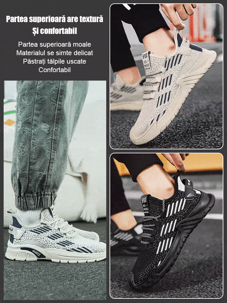 Pantofi Flyknit respirabili