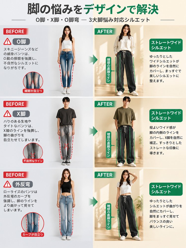 男女兼用 多ポケット コーデュロイ カジュアルパンツ