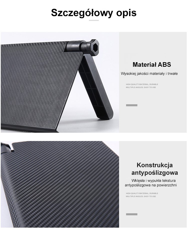 Półka na dekoder z wytrzymałego materiału