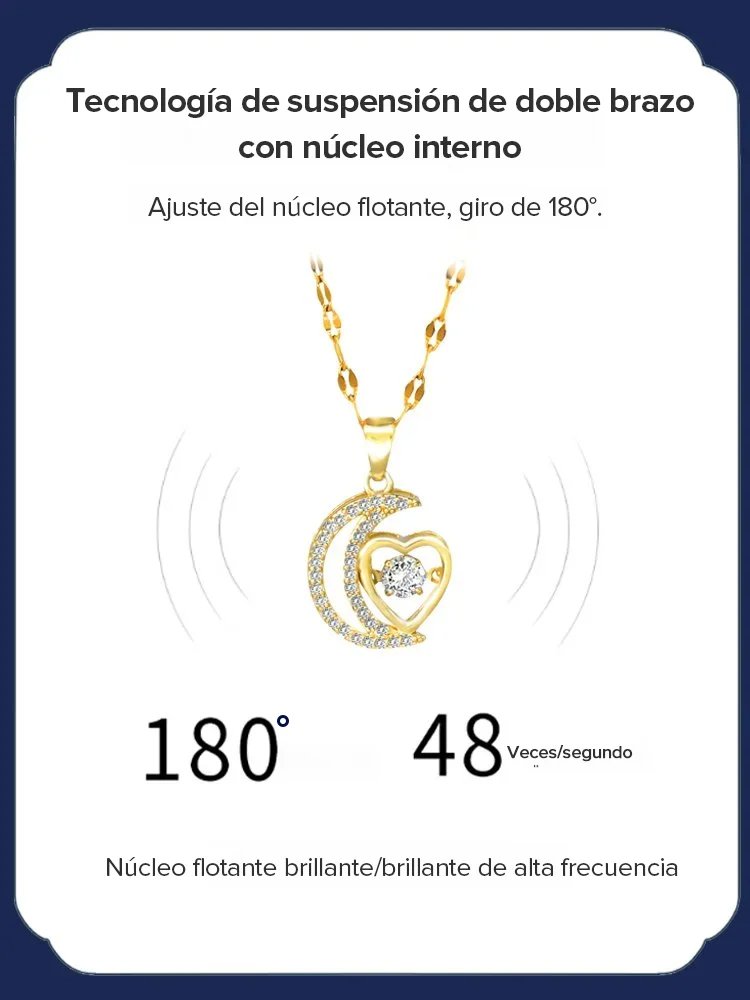 Elegancki naszyjnik w kształcie serca—Wyśmienity wykonany na zamówienie