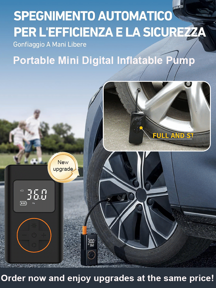 Portable Mini Digital Air Pump