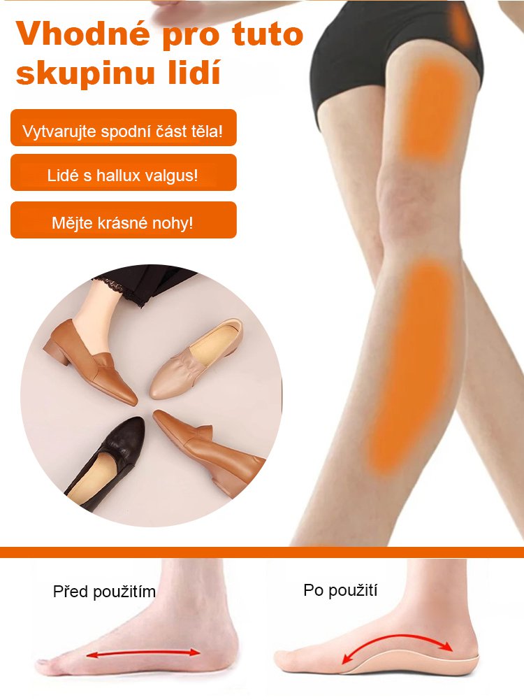 Korekční dámská obuv z měkké podrážky