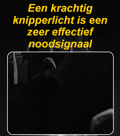 Dubbele boog zelfverdedigingszaklamp