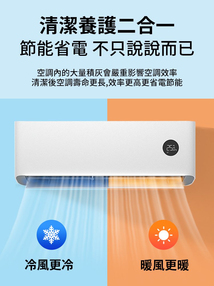 免拆速乾空調消毒清潔劑