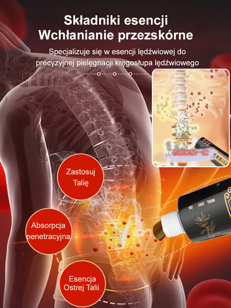 Żel przeciwbólowy Tendon Health Small Black Tube Strength Pain Relief Gel