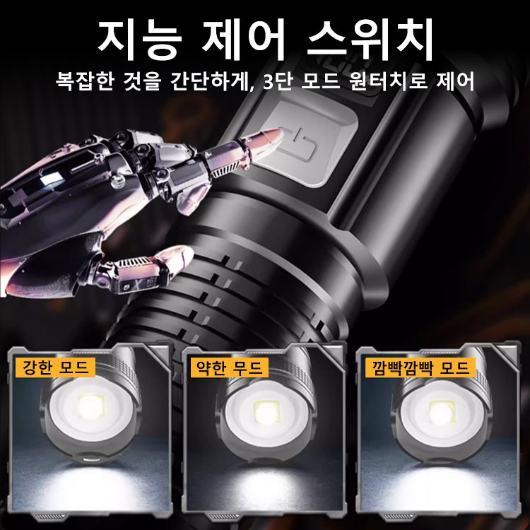 신상 야외순찰 스포트라이트 휴대용 랜턴