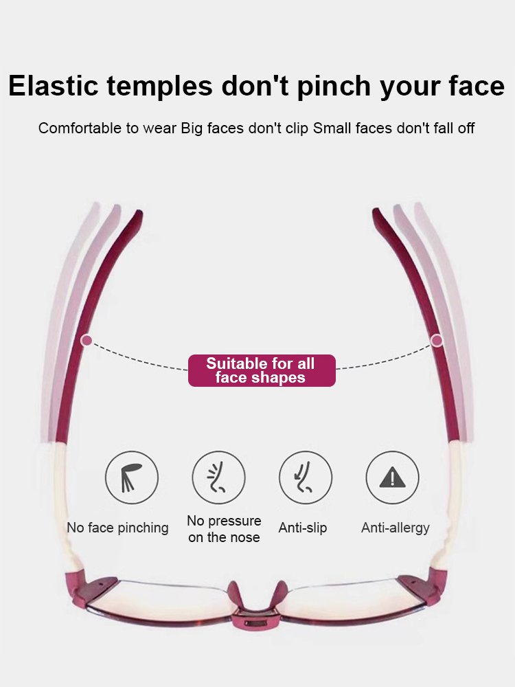 Smart Zoom Color-Changing Reading Glasses