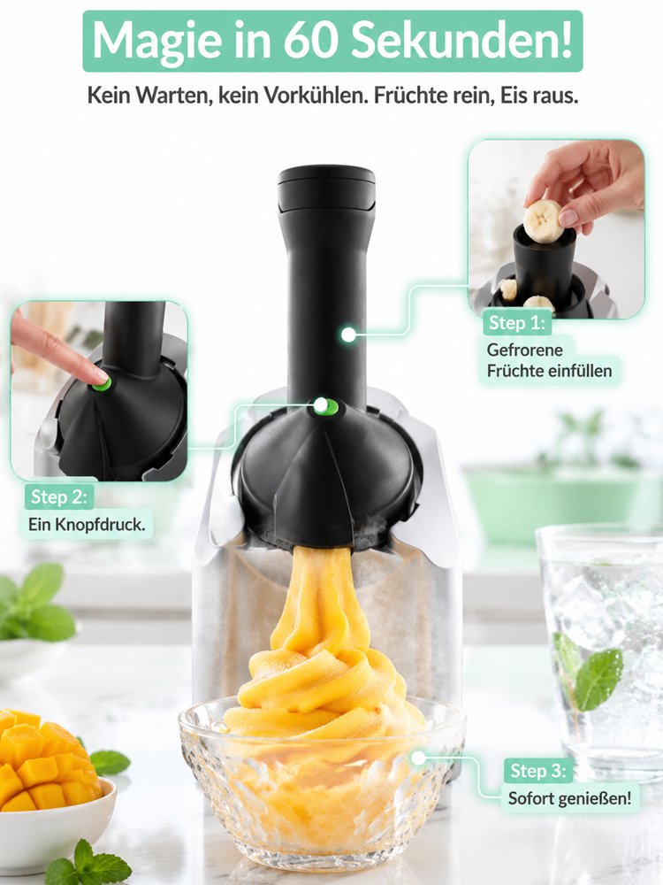 Vollautomatische Eismaschine