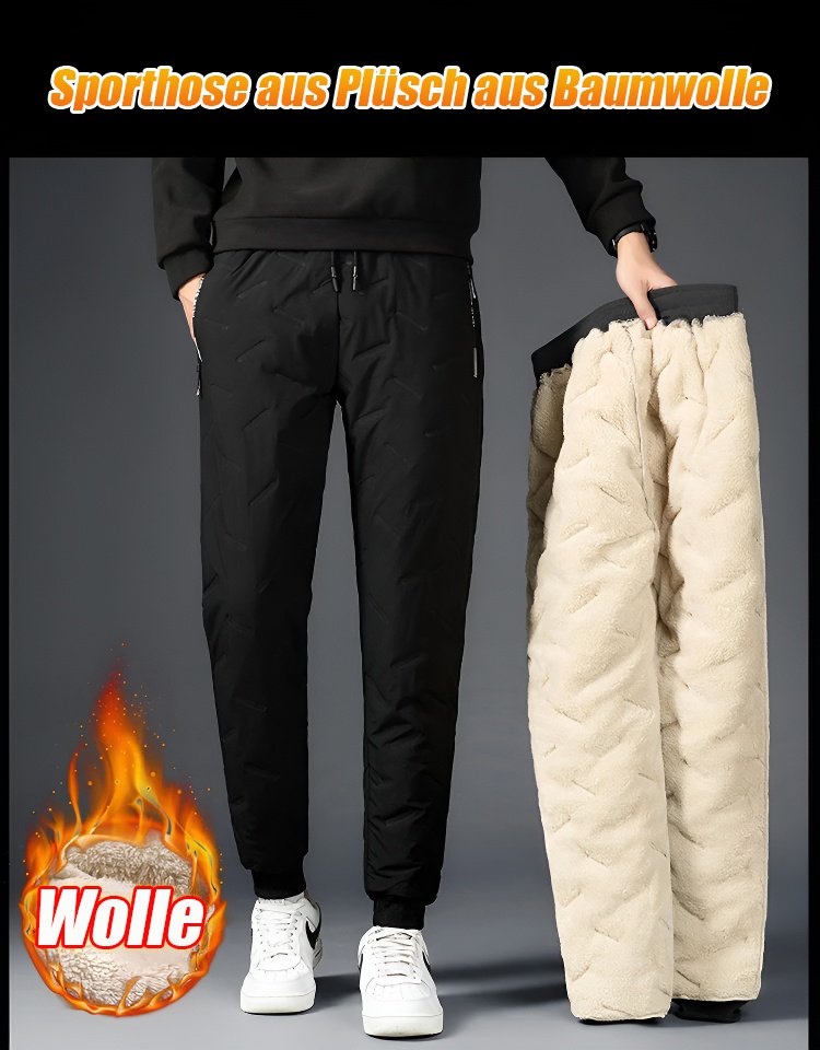 Jogginghose aus Lammwolle