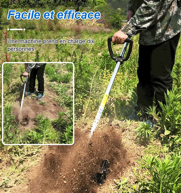 Désherbage et dégagement des roues des tondeuses à gazon