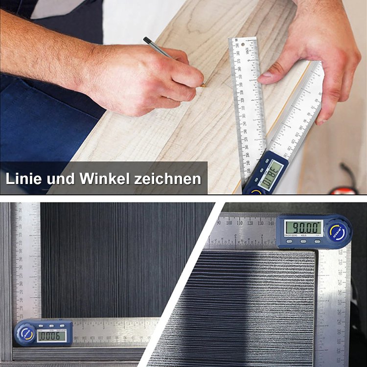 Digitales Winkelmessgerät mit hoher Genauigkeit Lineal