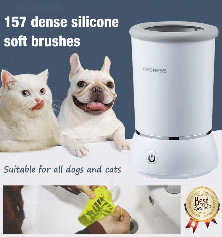 Electric Foot Washer for Cats and Dogs