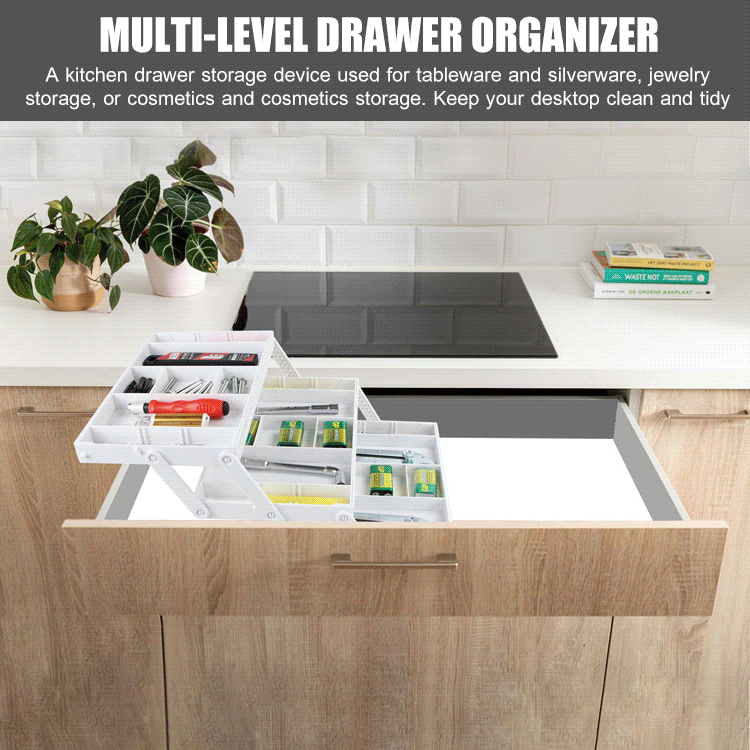 Foldable multi-purpose drawer storage box