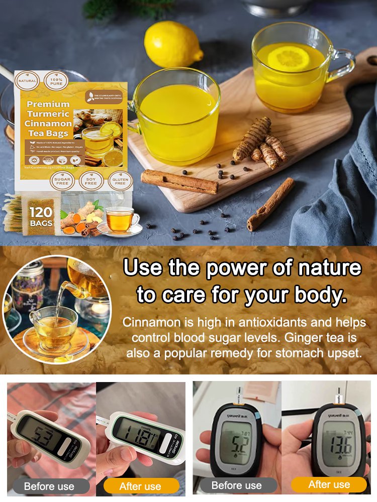 Blood vessel cleansing turmeric cinnamon tea