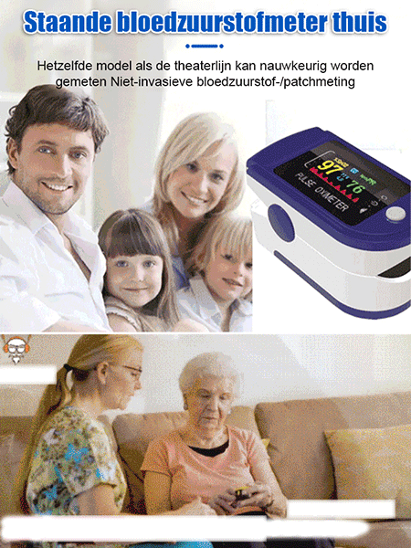 Vingerclip huiselijke monitor