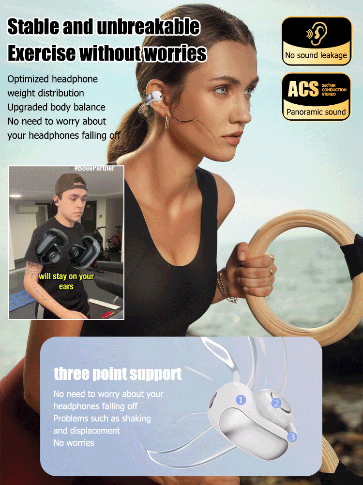 Popular sports open Bluetooth headset