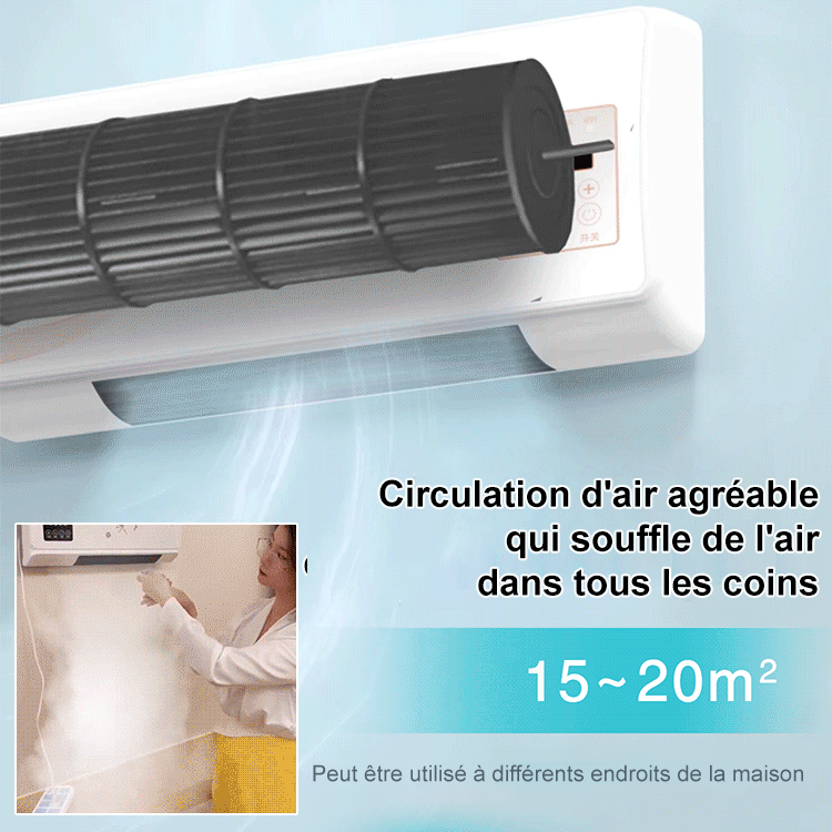 Petit climatiseur mobile de chauffage et de refroidissement