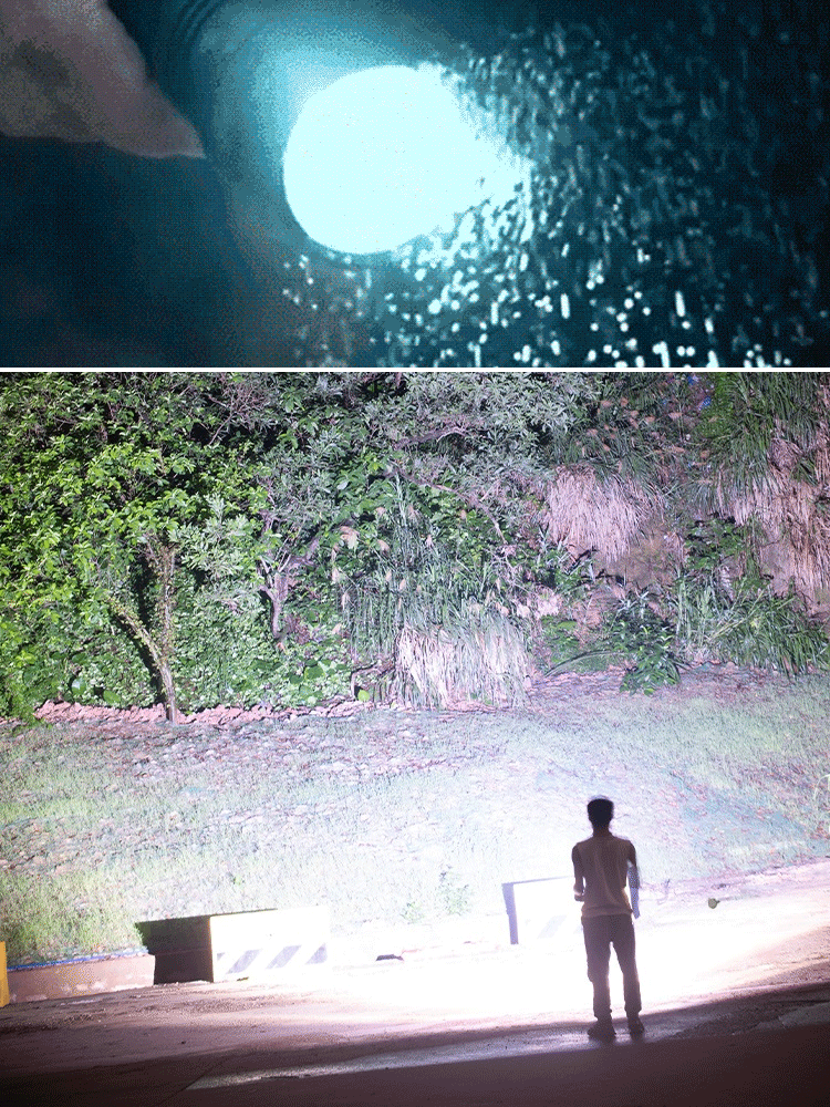 Großes Licht Cup Outdoor Wandern Patrouille Taschenlampe