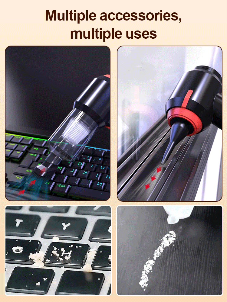 Three in one wireless portable high power vacuum cleaner