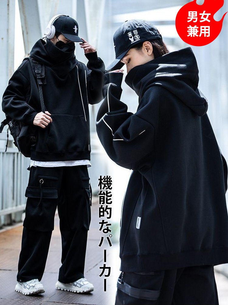 友達と!恋人と! 保存必須！ボリュームネックパーカー