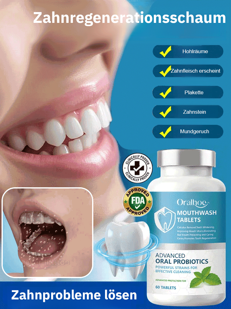 Zahnerneuerung Brausetabletten