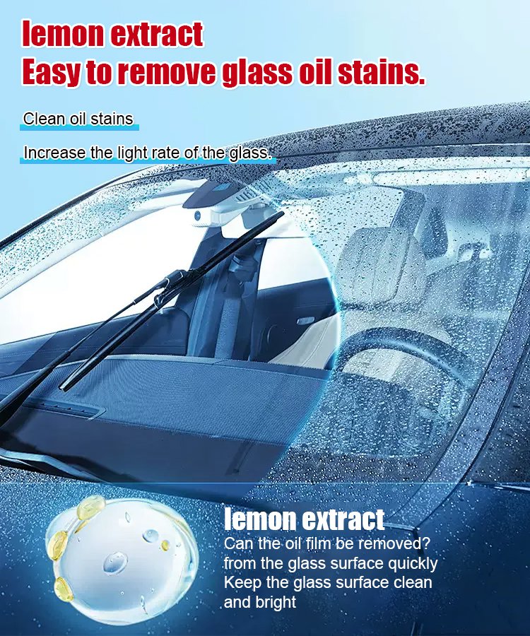 Powerful Decontamination Car Glass Oil Film Wipe