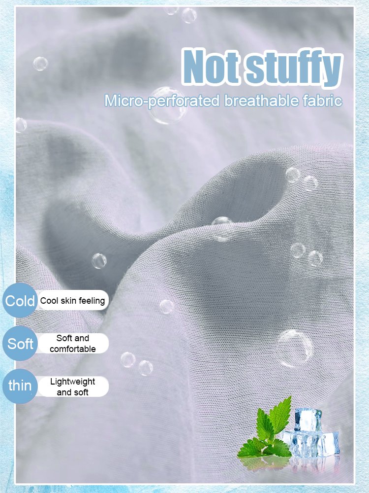 [Light and breathable] Tencel linen thin wide-leg pants