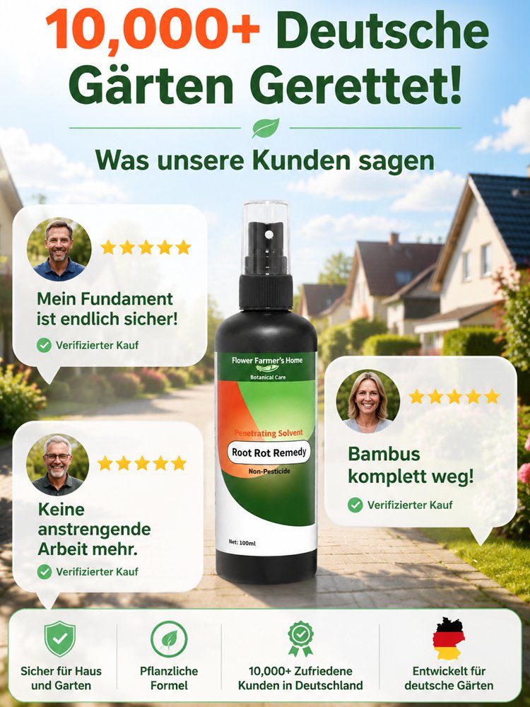 Tiefenwirksamer Unkrautvernichter gegen Hartnäckige Wurzeln, Ökologisch abbaubarer Schutz