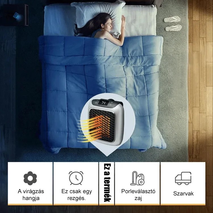 Azonnali Meleg Távirányítással! Német Eco Fűtőtest: Felejtse el a magas fűtésszámlát! ✨️ 