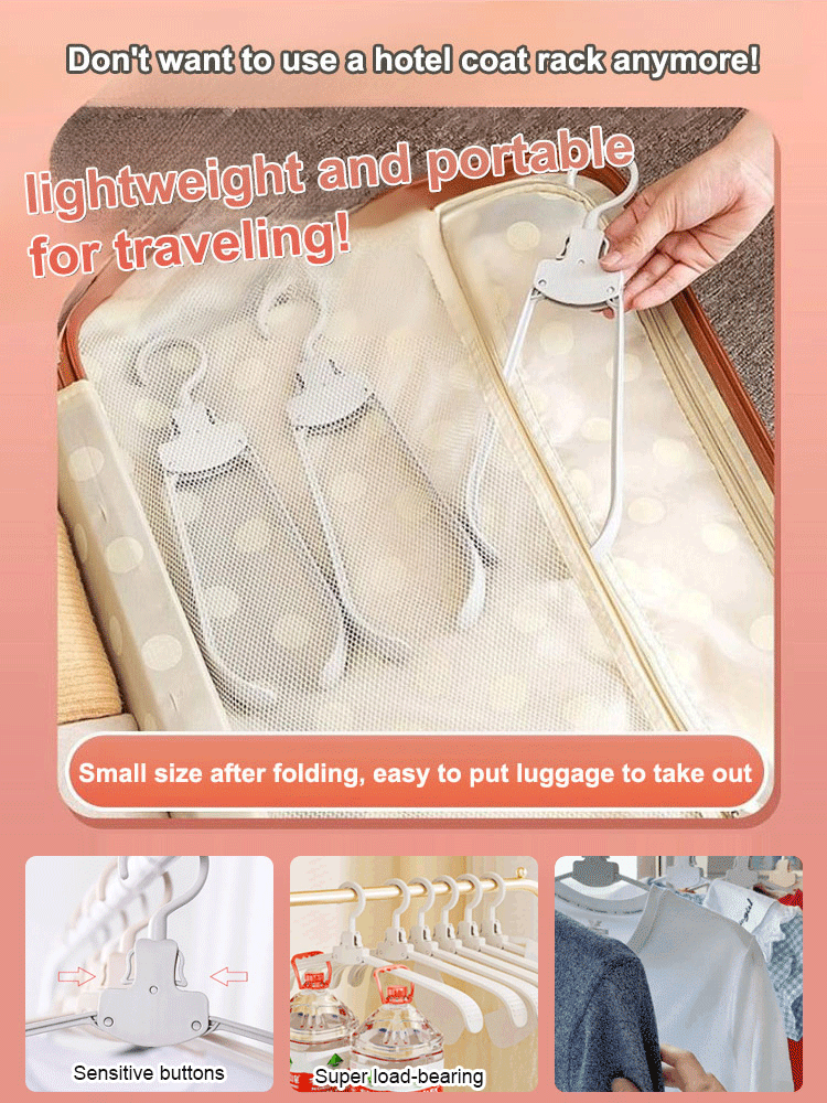 Automatic magic folding hanger