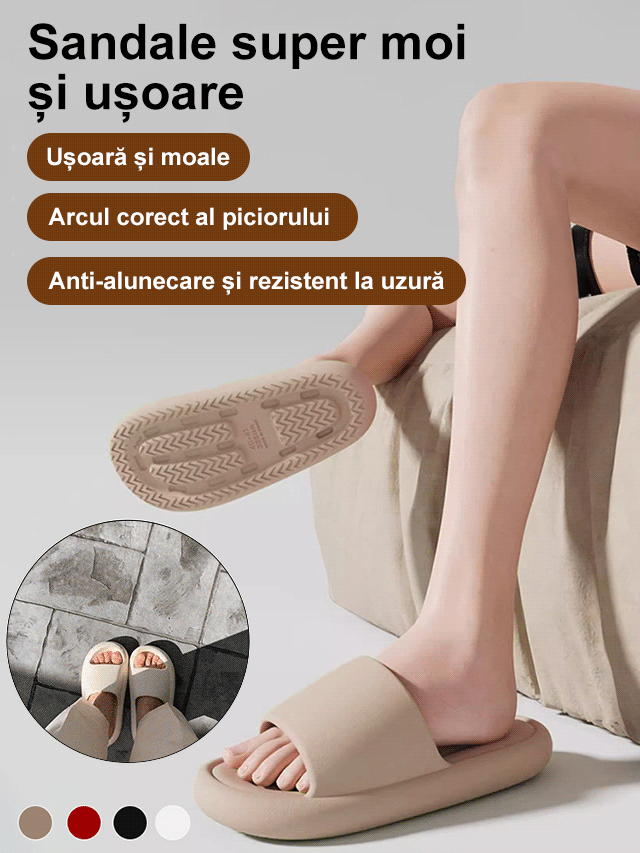 Papuci super moi care se simt ca un rahat