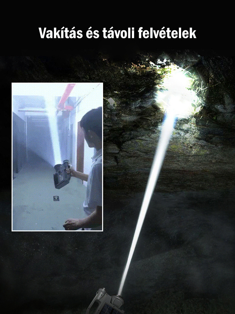 Többfunkciós vészvilágítás szúnyogirtáshoz