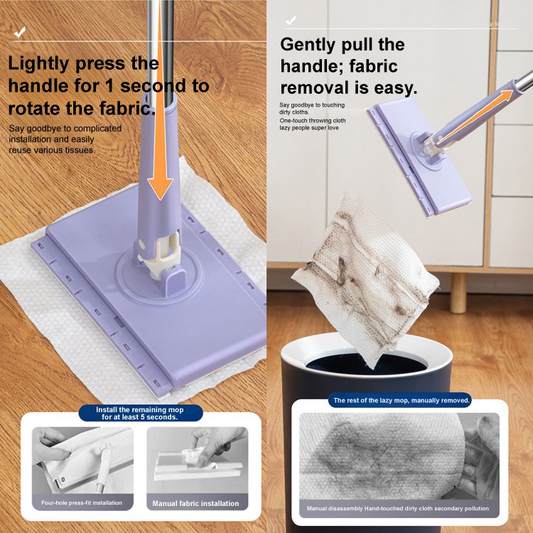 Household Lazy Cleaning Mop