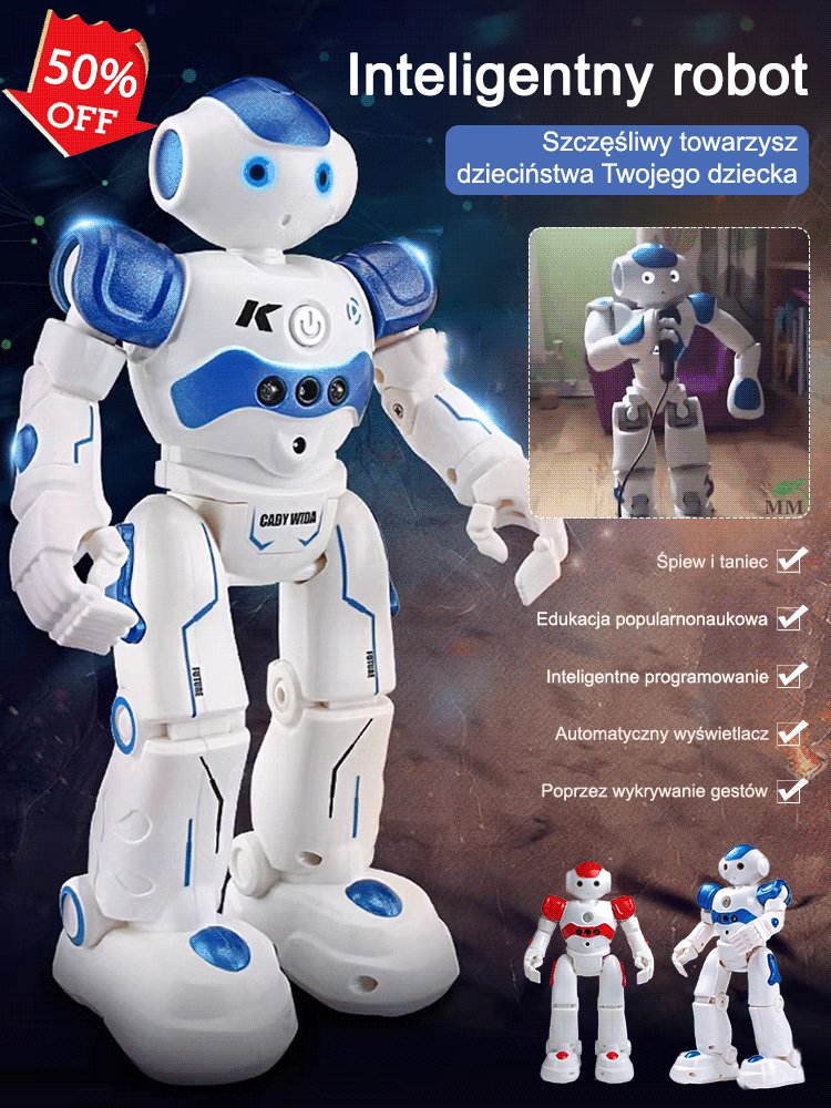 Zabawka zdalnie sterowana inteligentnymi gestami