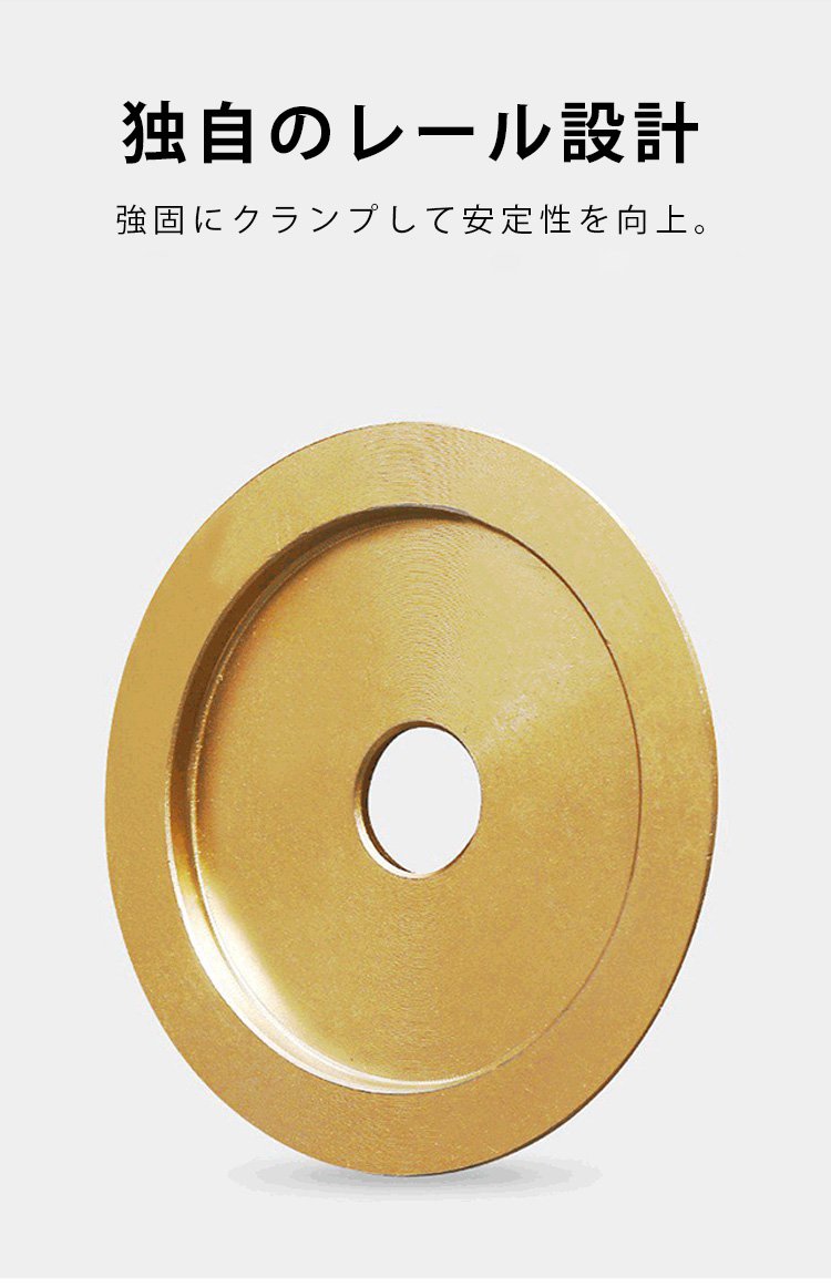 木工研磨ディスクの耐久性と高性能を示すイメージ