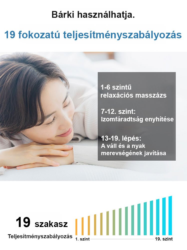 【Nincs szükség drága kezelésre】 Többfunkciós masszírozó