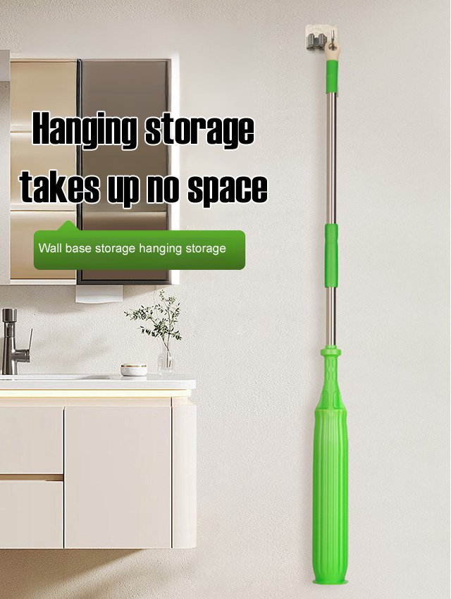【 1-second dehydration 】 Bamboo fiber self twisting rotating mop