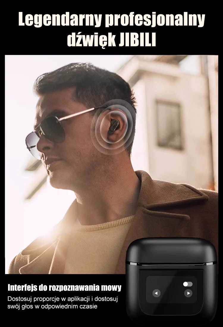 【JBL】Inteligentny zestaw słuchawkowy Bluetooth