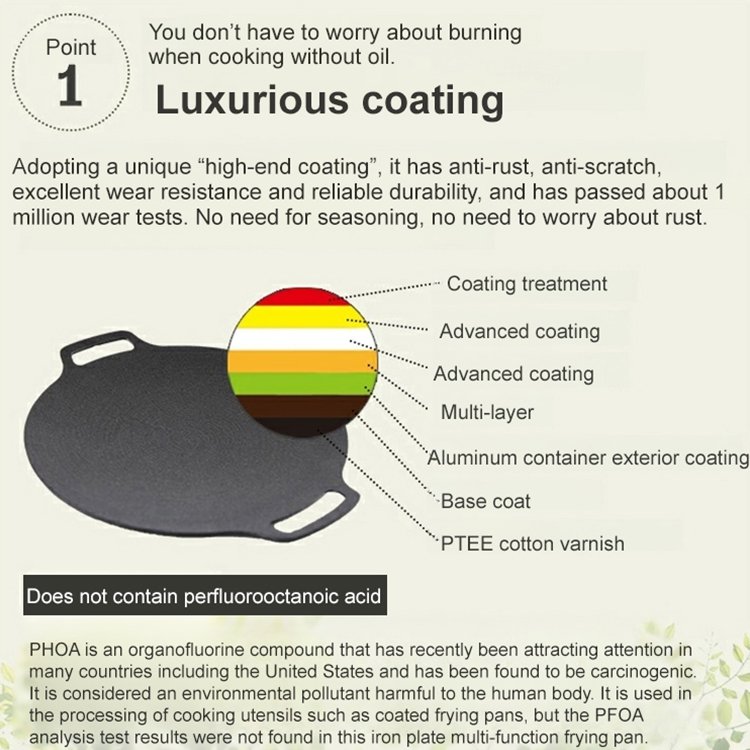 Medical stone non-stick baking pan