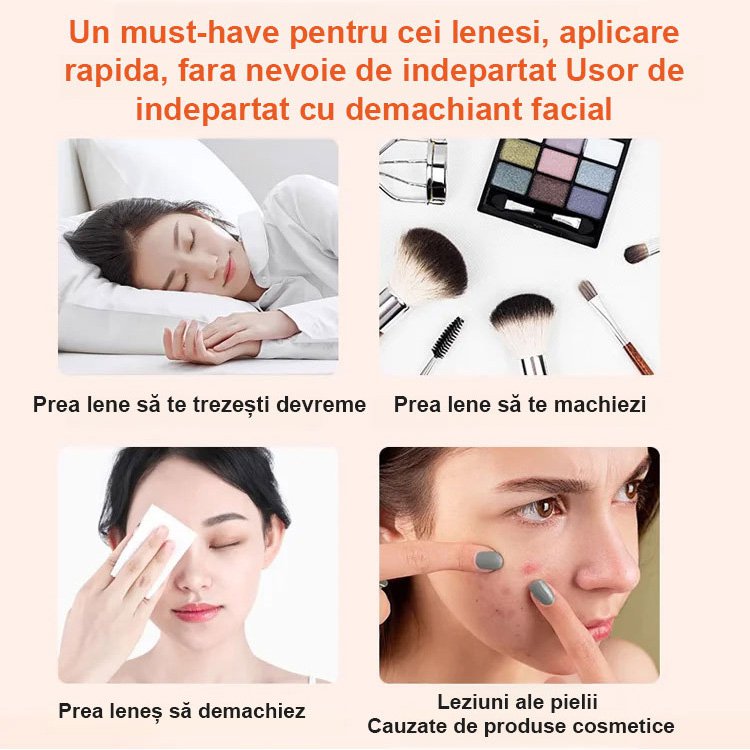 Cremă de față cu vitamina C în cinci straturi