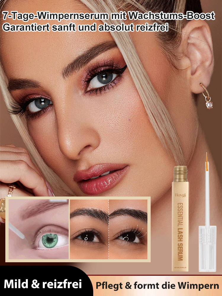 【7 Tage Wissenschaftliches Wachstum】Sanftes und reizfreies Wimpernserum