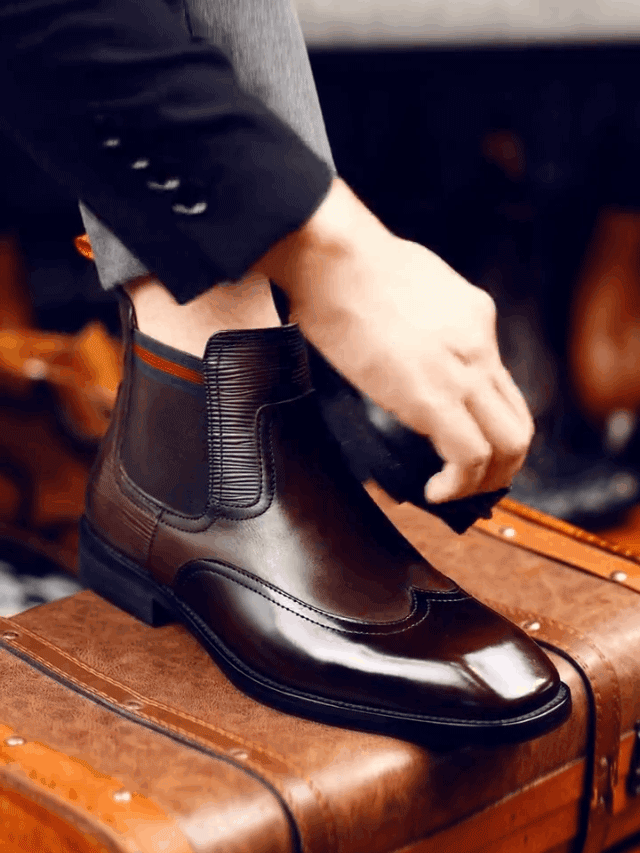 メンズチェルシーブーツ