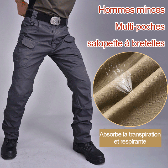 Pantalon multi-poches résistant à l'usure