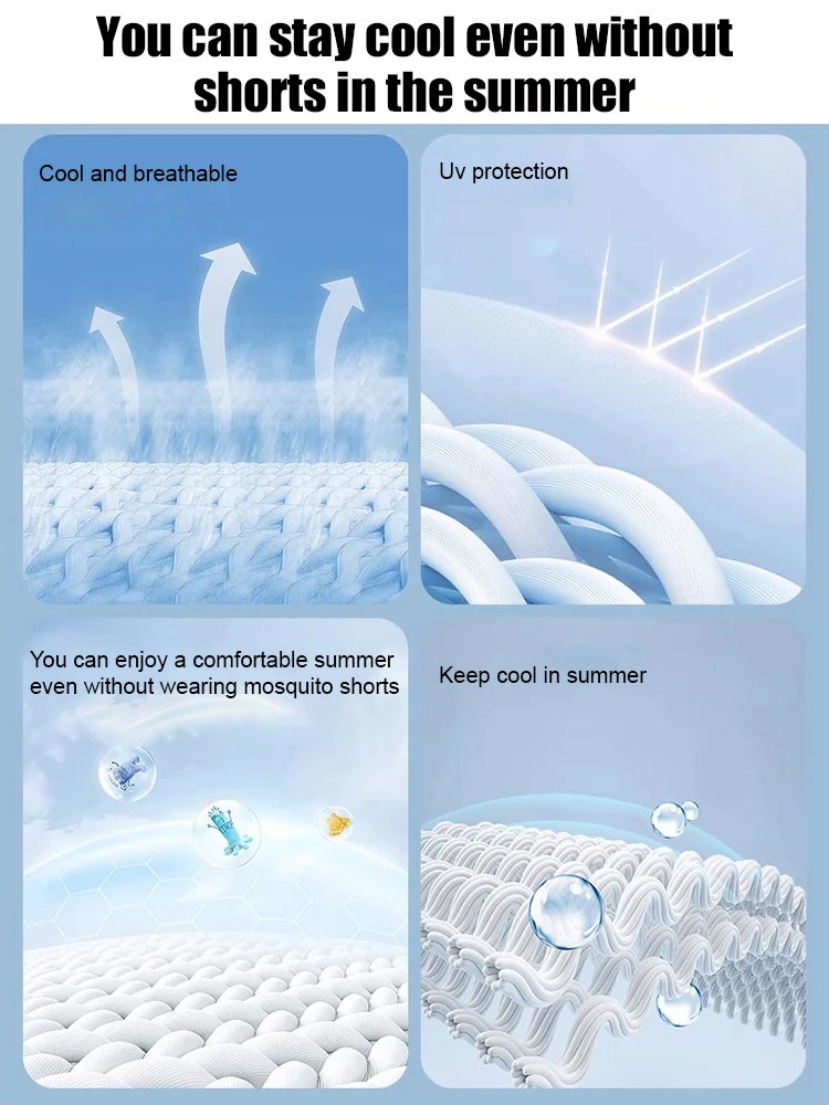 [Light and breathable] Tencel linen thin wide-leg pants