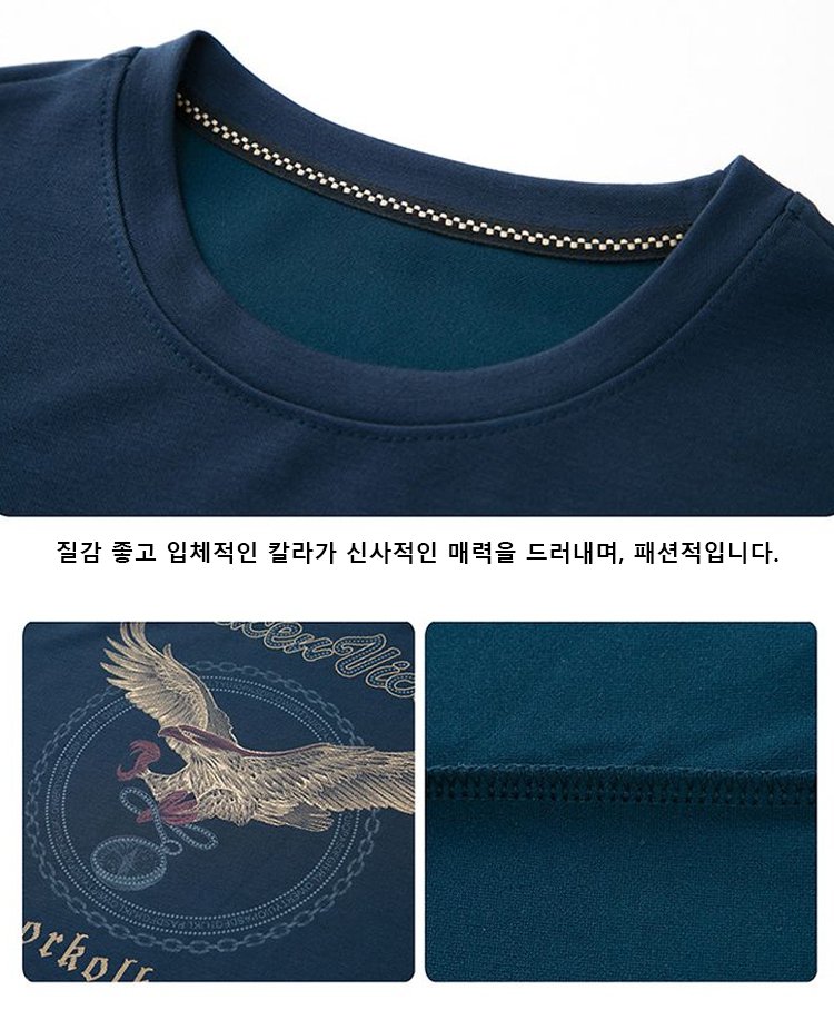 다양한 각도에서 본 핫픽스 프린트 티셔츠