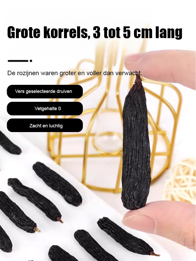 【Koning van de rozijnen】Premium Turpan Blauwe Saffier Rozijnen