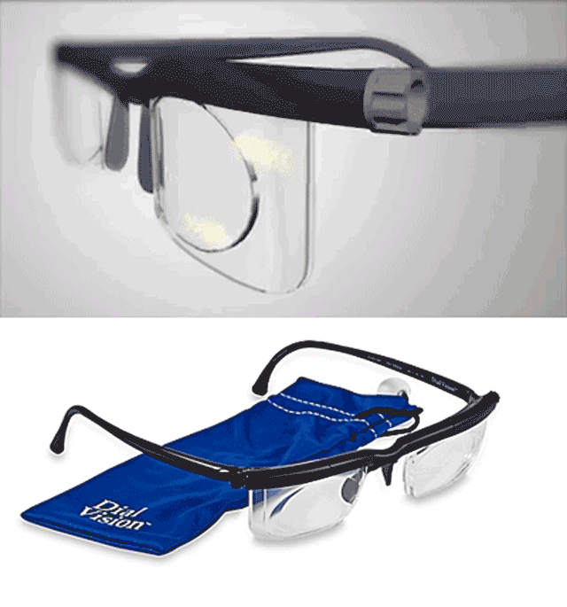 Lunettes à mise au point réglable